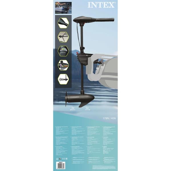 INTEX Elektrisk båtmotor 420 W 68631