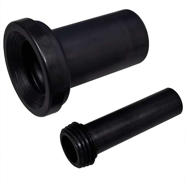 vidaXL Dold hög cistern 11 L 41x14x(110-125) cm Vit