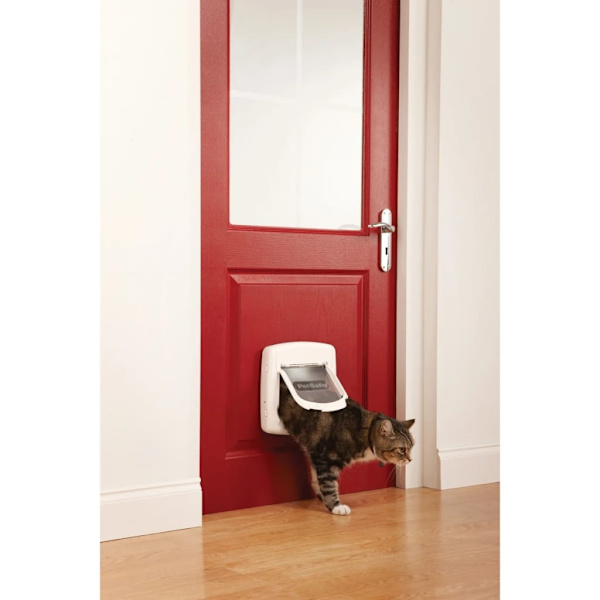 PetSafe Magnetisk 4-vägskattlucka Deluxe 400 vit 5005 Vit