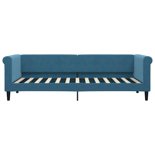 vidaXL Dagbädd blå 80x200 cm sammet Blå