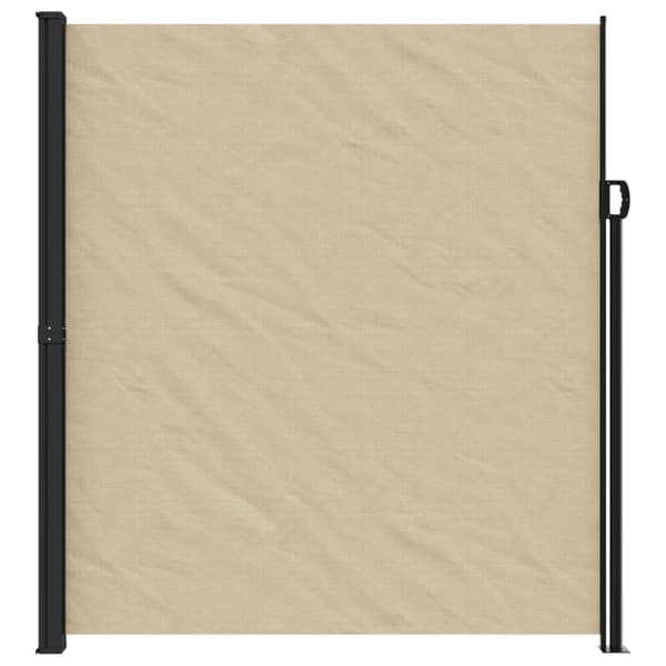 vidaXL Indragbar sidomarkis beige 220x300 cm Beige