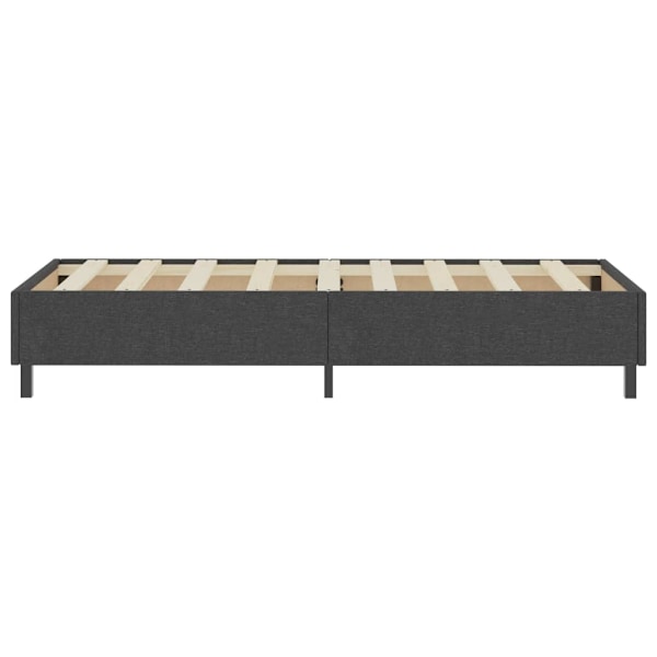 vidaXL Ramsäng grå tyg 80x200 cm grå