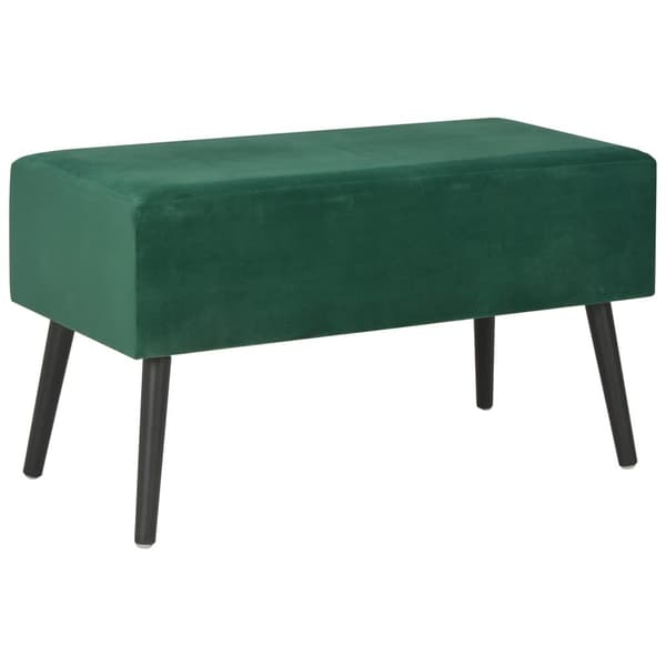 vidaXL Soffbord grön 80x40x46 cm sammet Grön