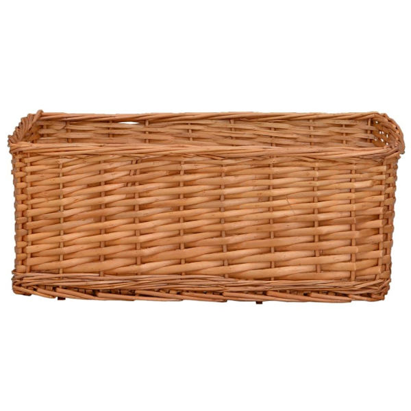 vidaXL Korgar 4 st brun pil Brun