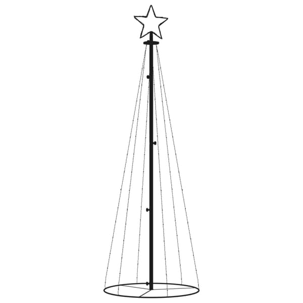 vidaXL Julgranskon blå 108 LEDs 70x180 cm Blå