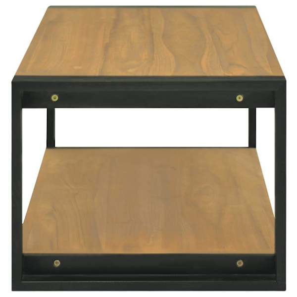 vidaXL Badrumsskåp 120x45x35 cm massiv teak Brun