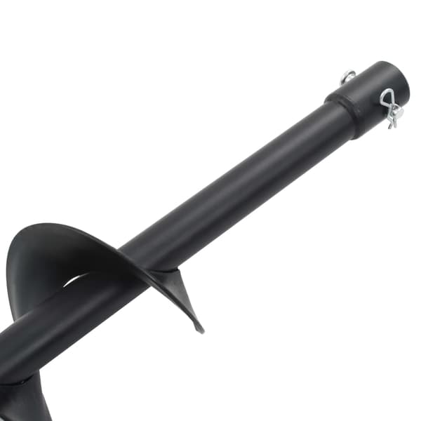 vidaXL Jordborr stål 100 mm art