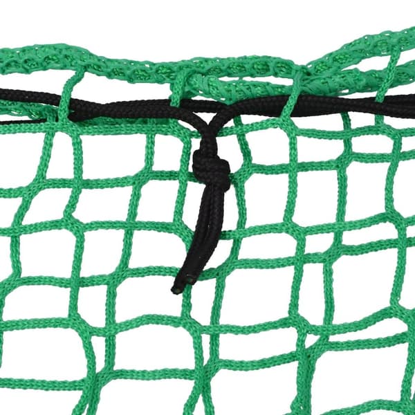 vidaXL Hönät rund 0,75x0,75 m PP 2 st Grön