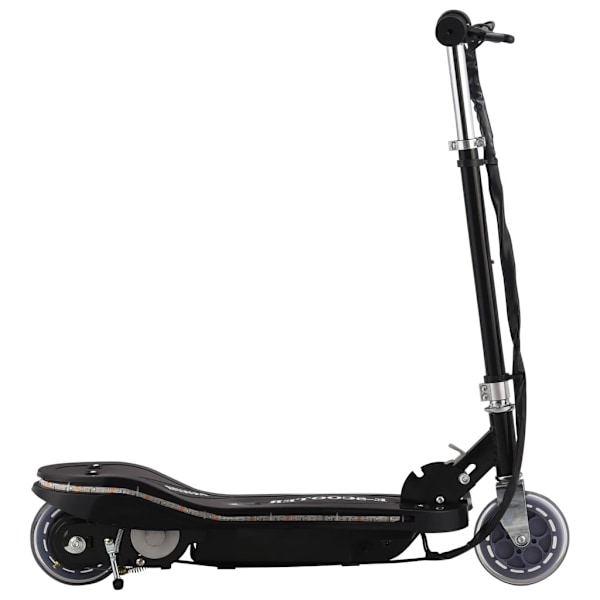 vidaXL Elektrisk sparkcykel med LED 120 W svart Svart