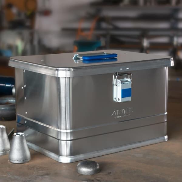 ALUTEC Förvaringslåda aluminium COMFORT 73 L Silver