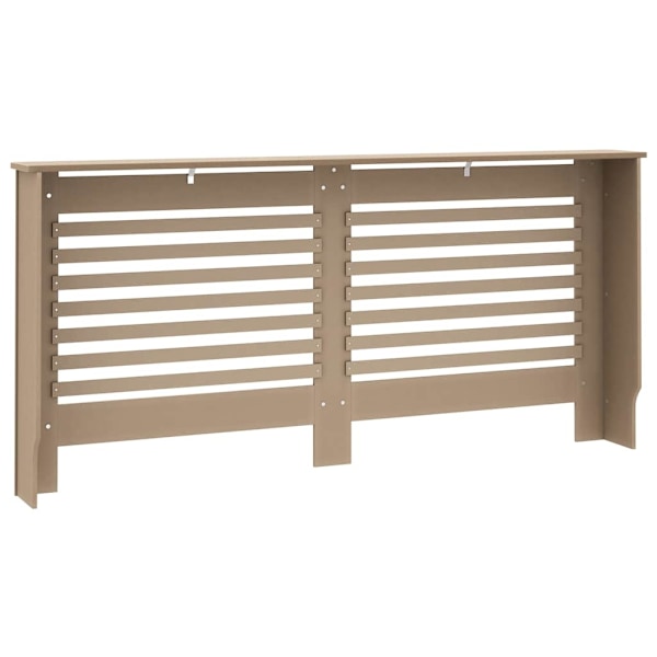 vidaXL Elementskydd 172x19x81,5 cm MDF Brun