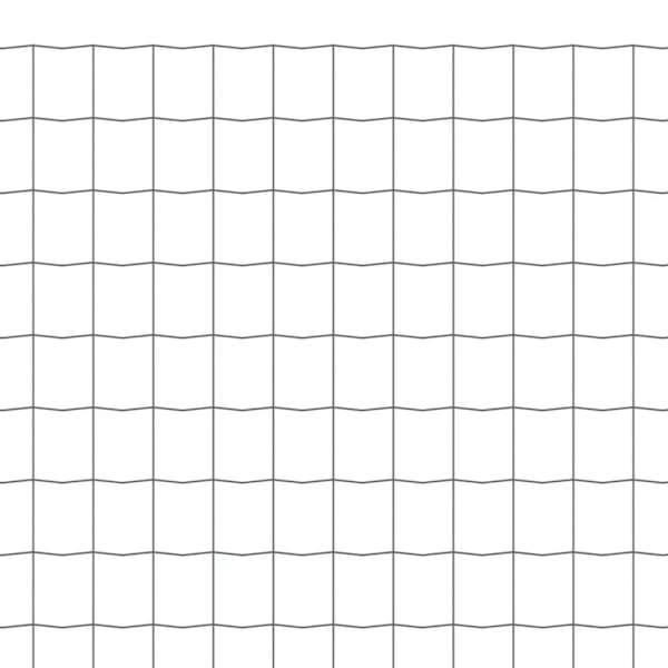 vidaXL Eurofence 10x1 m 100x100 mm stål grå grå