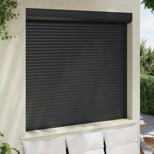vidaXL Rulljalusi aluminium 160x150 cm antracit Antracit