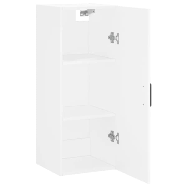 vidaXL Väggskåp vit 34,5x34x90 cm Vit