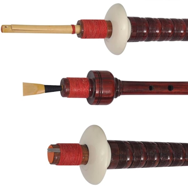 vidaXL Skotsk Great Highland Säckpipa Grön svart tartan Grön