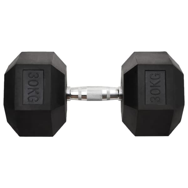 vidaXL Hantel 30 kg gjutjärn art
