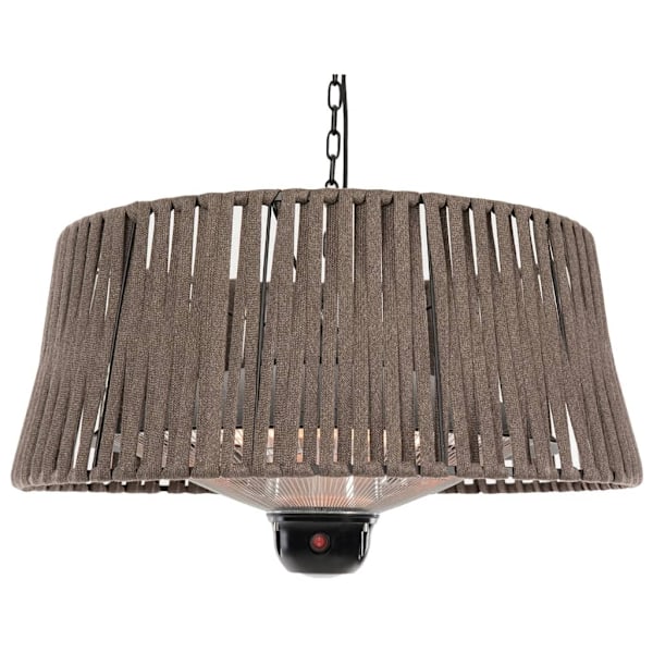 Sunred Hängande terrassvärmare Artix Corda 1800 W halogen brun Brun