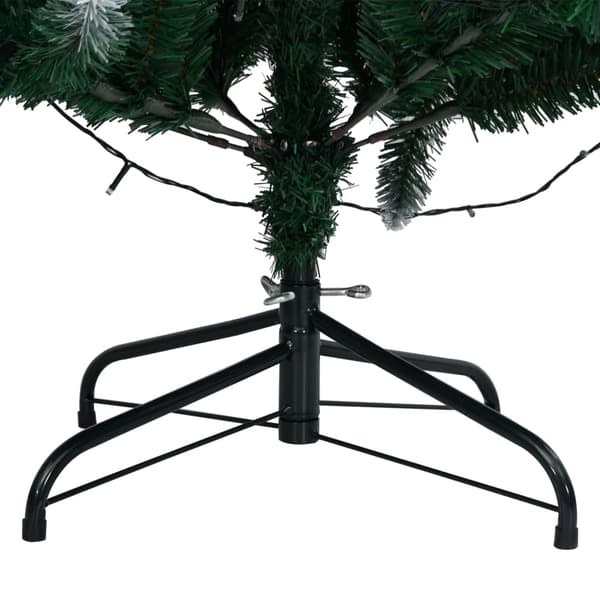vidaXL Plastgran 300 LEDs 180 cm Grön