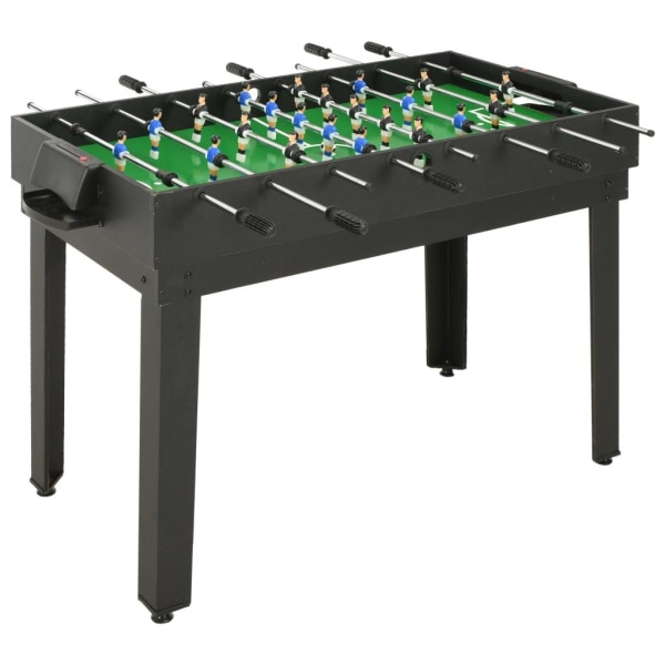 vidaXL Multi-spelbord 15-i-1 121x61x82 cm svart Svart
