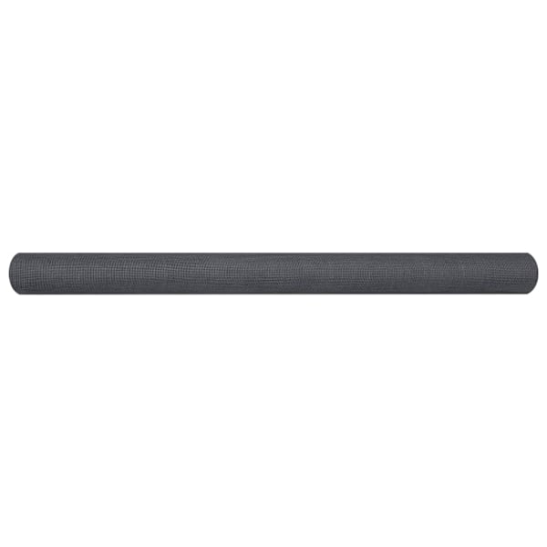 vidaXL Insektsnät glasfiberplast 100x500 cm grå grå