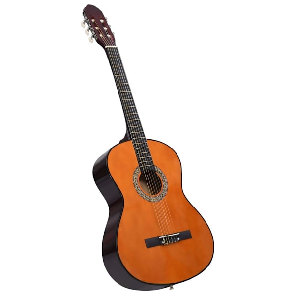 vidaXL Gitarr för nybörjare med fodral klassisk 4/4 39"
