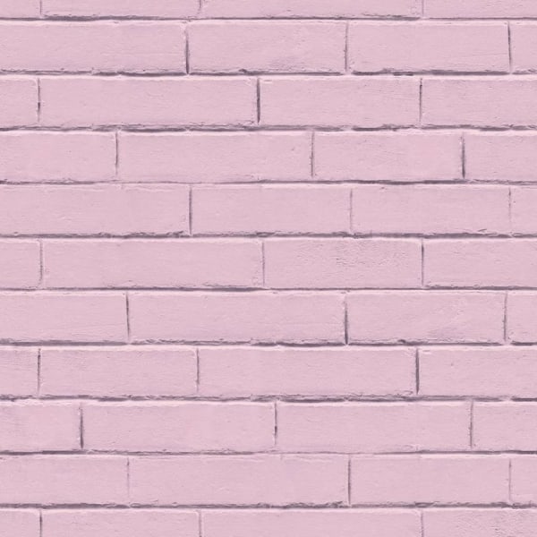 Noordwand Tapet Good Vibes Brick Wall rosa Rosa