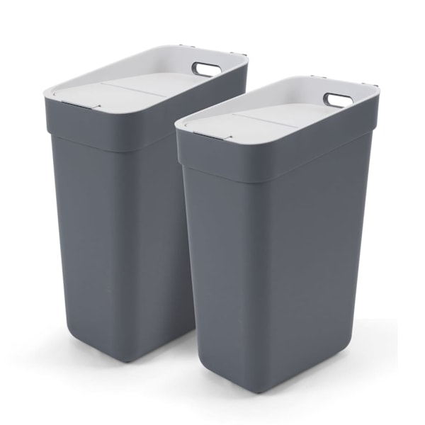 Curver Soptunna Ready to Collect 30L mörkgrå Grå