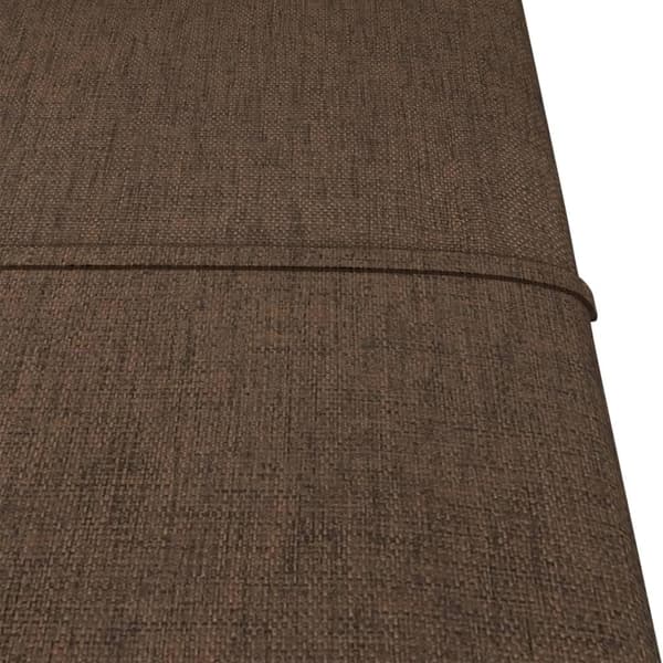 vidaXL Väggpaneler 12 st Brun 30x30 cm tyg 1,08 m² Brun