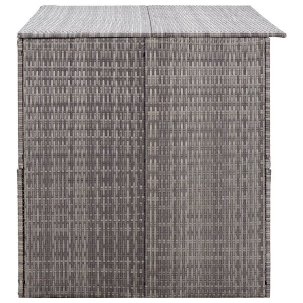 vidaXL Dynbox grå 150x100x100 cm konstrotting grå