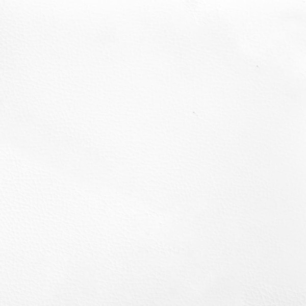 vidaXL Sänggavel med kanter vit 83x16x118/128 cm konstläder Vit