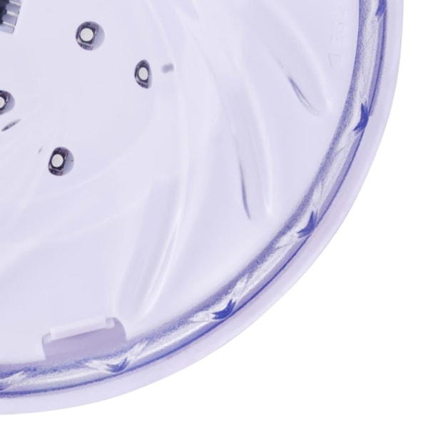 vidaXL Nedsänkbar flytande poollampa med fjärrkontroll flerfärga