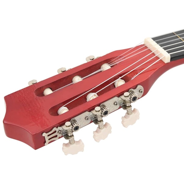 vidaXL Akustisk gitarr 12 delar med 6 strängar western 38" Ljusbrun
