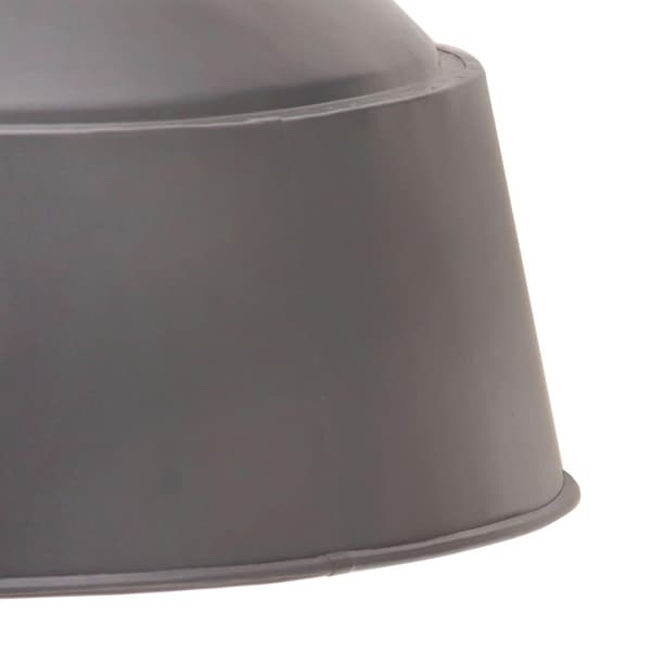 vidaXL Hänglampa industriell 32 cm grå E27 grå