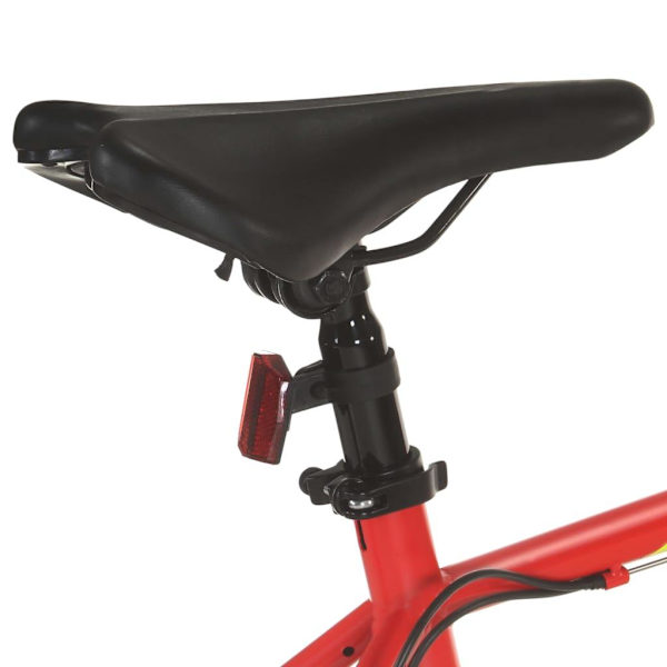 vidaXL Mountainbike 21 växlar 27,5 tums däck 42 cm röd Röd