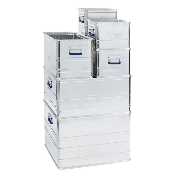 ALUTEC Förvaringslåda aluminium LOGIC 69 L Silver