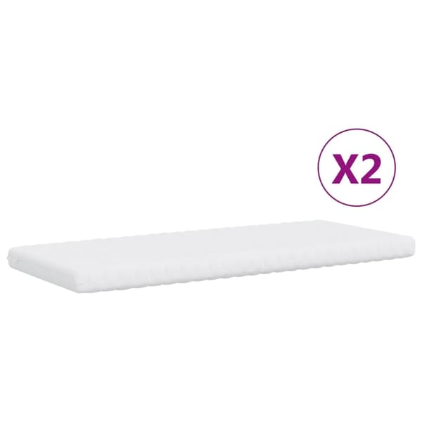 vidaXL Dagbädd utdragbar och madrasser mörkgrå 90x190 cm sammet Grå