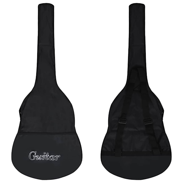 vidaXL Klassisk gitarr 12 delar 4/4 39" Brun
