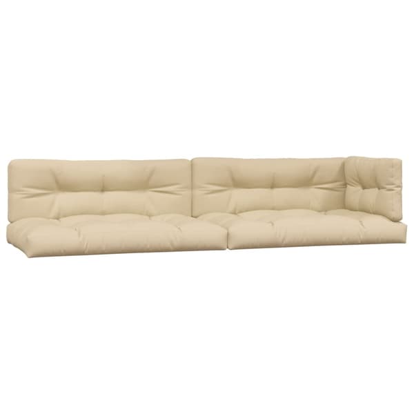 vidaXL Palldynor 5 st beige tyg Beige