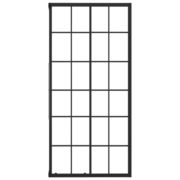 vidaXL Duschvägg ESG 90x70x180 cm Transparent