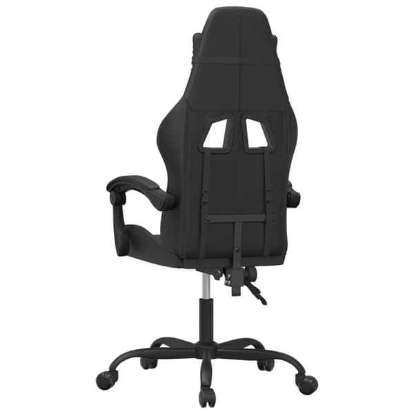 vidaXL Gamingstol svart konstläder art