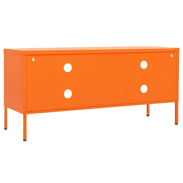 vidaXL Tv-bänk orange 105x35x50 cm stål Orange