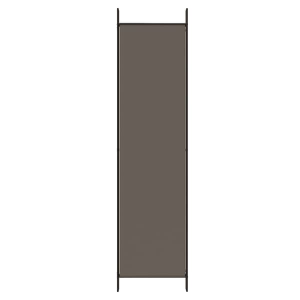 vidaXL Rumsavdelare 6 paneler antracit 300x220 cm tyg Antracit