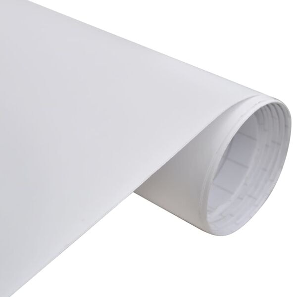 vidaXL Bilfoliering 2 st matt vit 100x150 cm matt vit