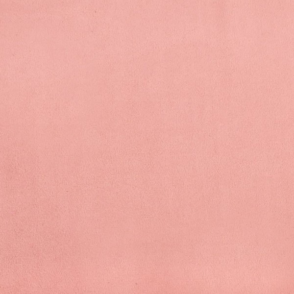 vidaXL Sänggavel med kanter rosa 93x23x118/128 cm sammet Rosa