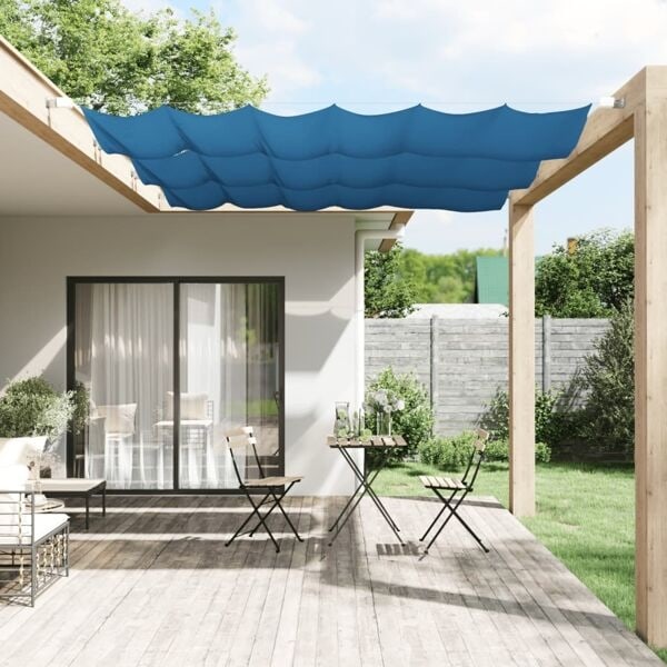 vidaXL Markis vertikal blå 60x270 cm oxfordtyg Blå