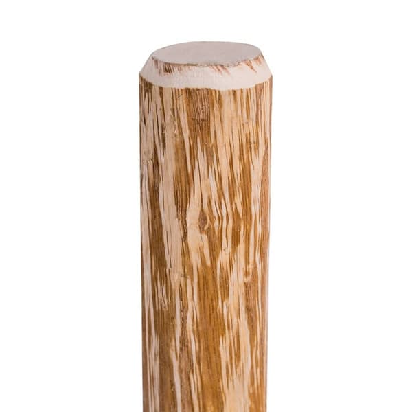 vidaXL Staketstolpar 4 st hasselträ 90 cm Brun