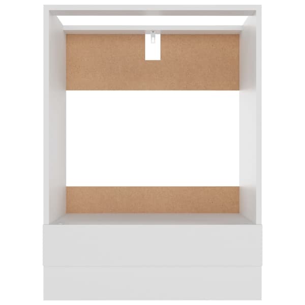 vidaXL Överskåp “Riga” vit 60x46x81,5 cm konstruerat trä Vit