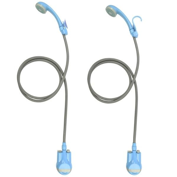 ProPlus Portabelt duschset laddningsbart 3,7V Blå