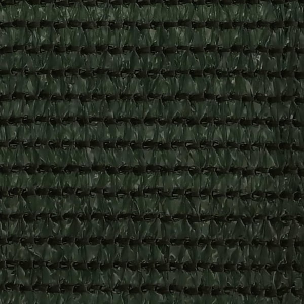 vidaXL Balkongskärm mörkgrön 90x400 cm HDPE Grön