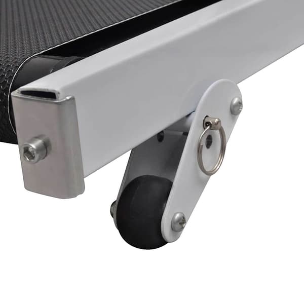 vidaXL Fällbart Löpband Mini 93 x 36 cm Svart Svart